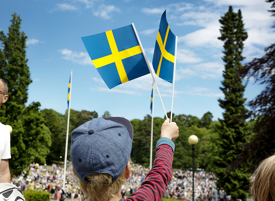 Swedish Flags Swedish Press